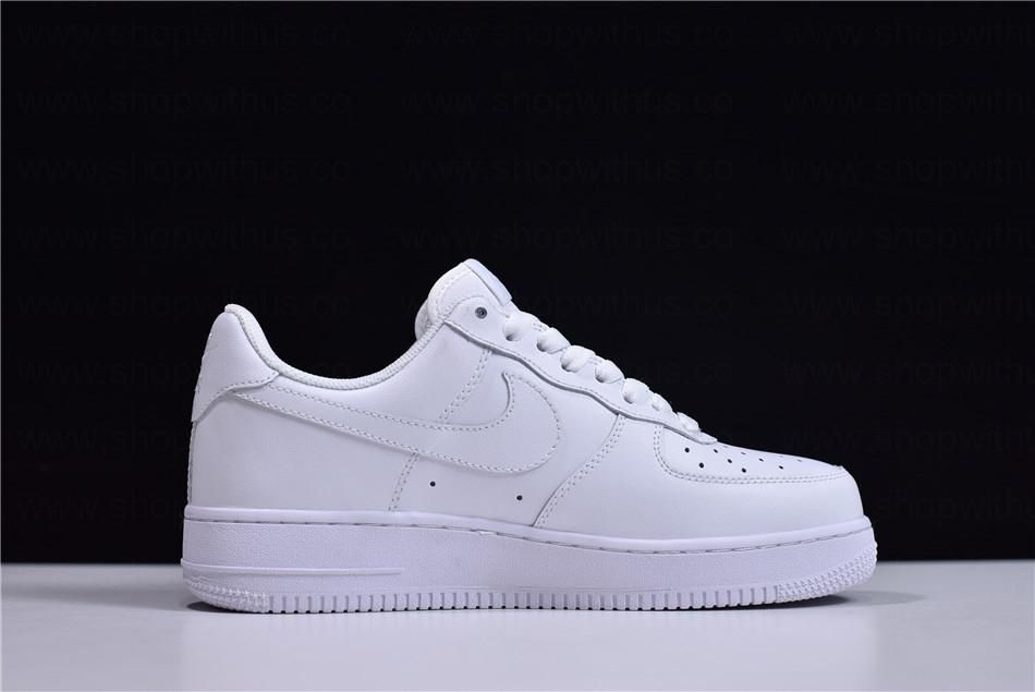 (Synthetic Leather) NikeAir Force 1 AF1 Low - White