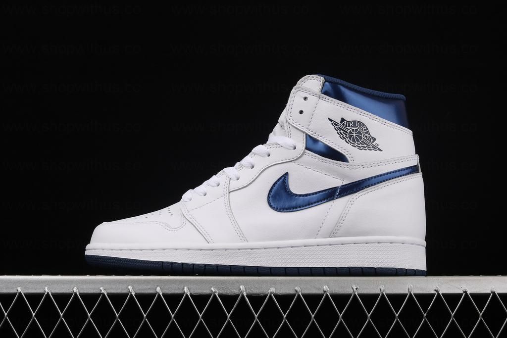 Air Jordan 1 AJ1 Retro - Metallic Navy