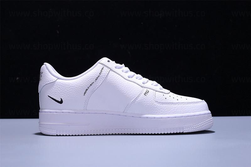 NikeAir Force 1 AF1 Sketch - White/BlacK