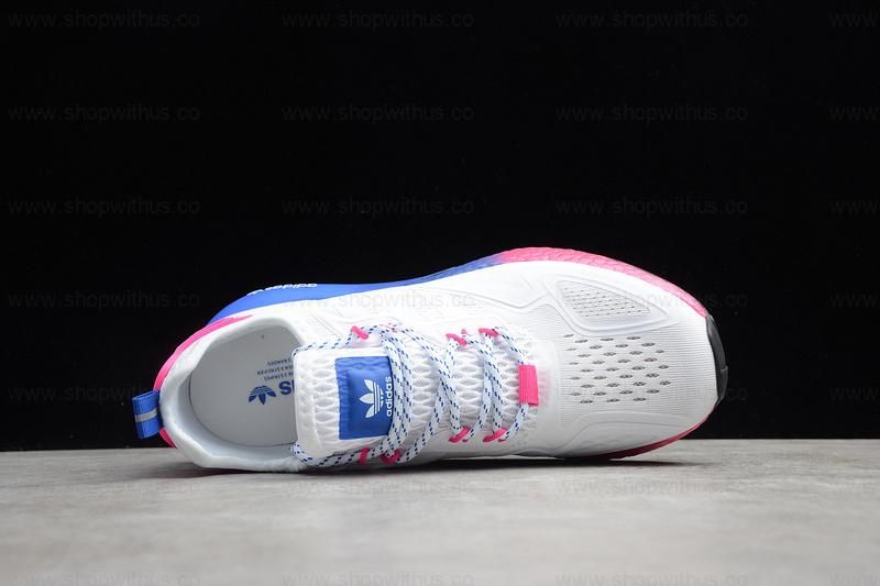 adidasWMNS ZX 2K Boost - White/Pink/Blue