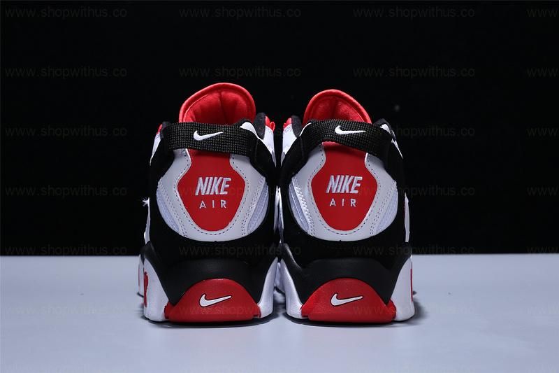 NikeAir Barrage Mid QS - White/Red/Black