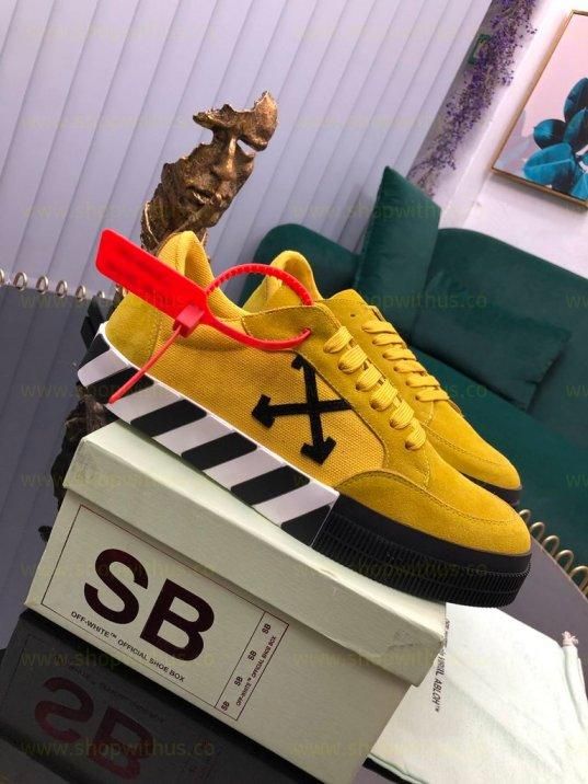 Off-White Vulc Low - Yellow