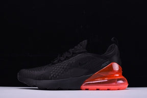 NikeMen's Air Max 270 - Black/Hot Punch/Black