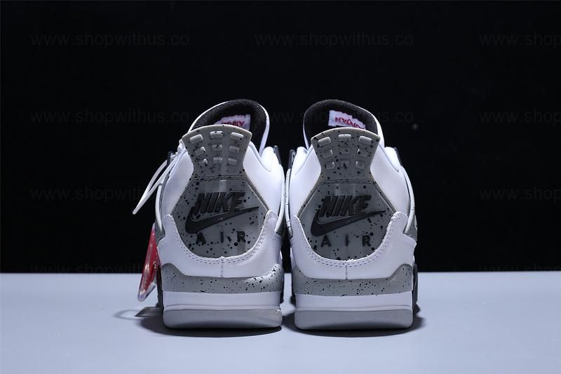 Air Jordan 4 AJ4 Retro - ''White Cement''