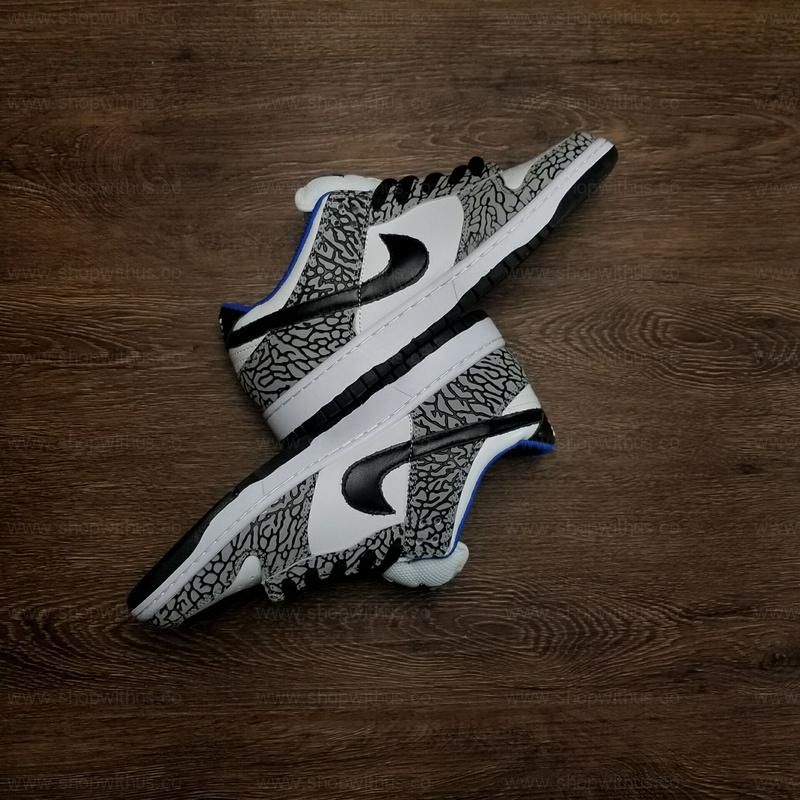 Supreme x NikeDunk Low Pro SB - 'White Cement'