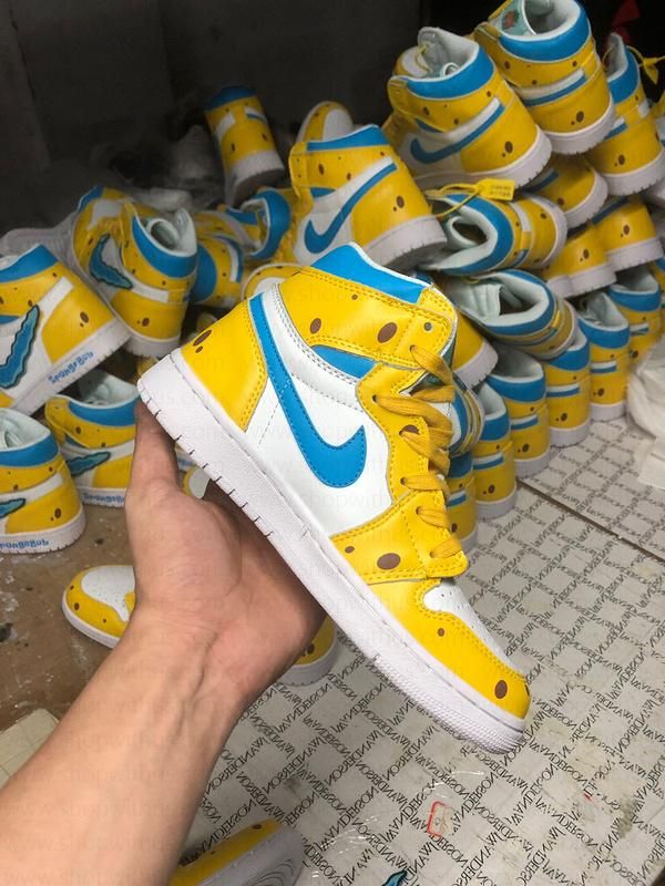 Air Jordan 1 AJ1 - Spongebob