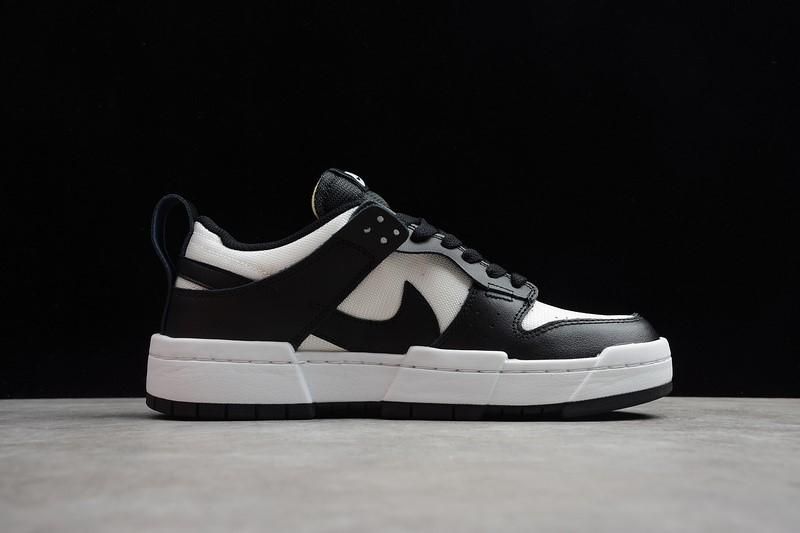 NikeMen's Dunk Low - Disrupt Black White