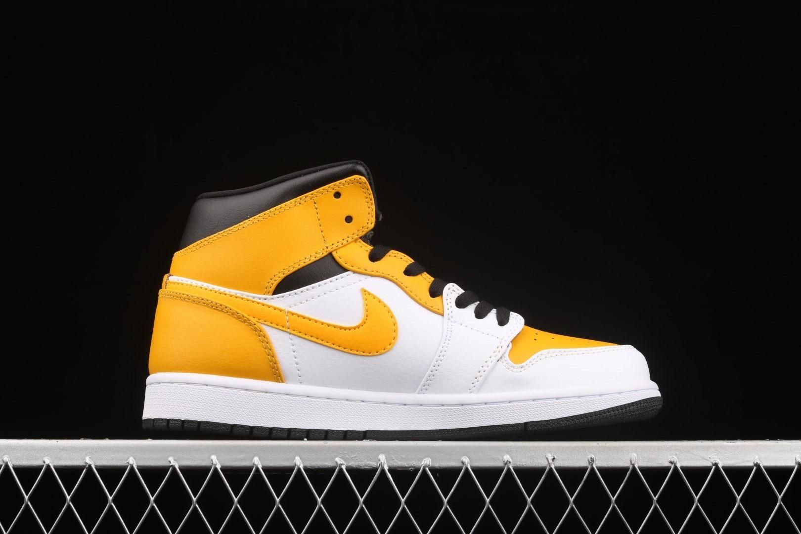 Air Jordan 1 AJ1 Mid - University Gold