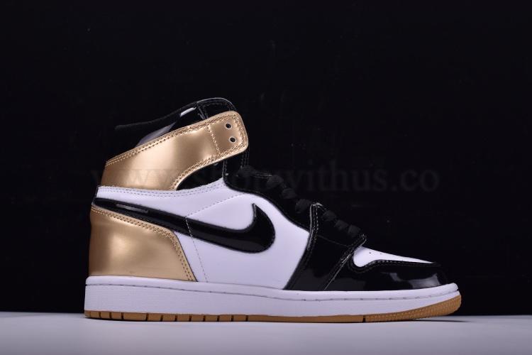 Air Jordan 1 AJ1 Retro High - Gold Top 3