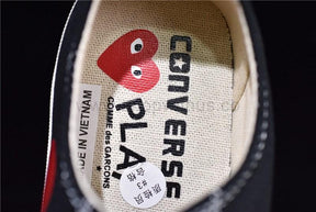 Comme des Garcons Play x Converse Chuck Taylor All-Star 70s Low - Black