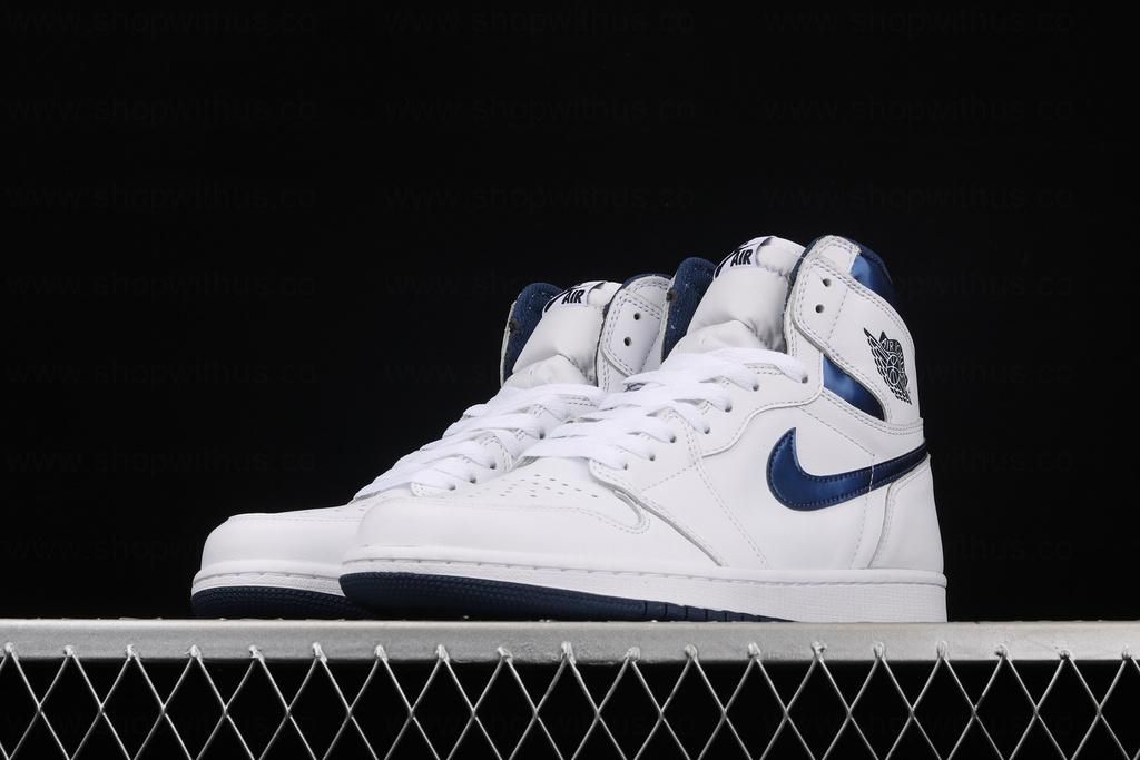 Air Jordan 1 AJ1 Retro - Metallic Navy