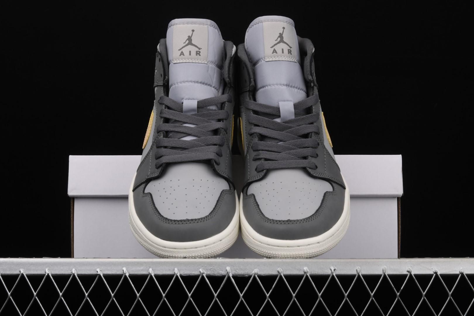 Air Jordan 1 AJ1 Mid - Grey Onyx