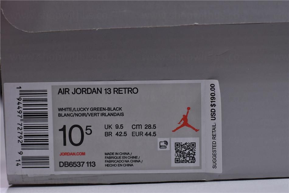 Air Jordan 13 AJ13 Retro - Lucky Green