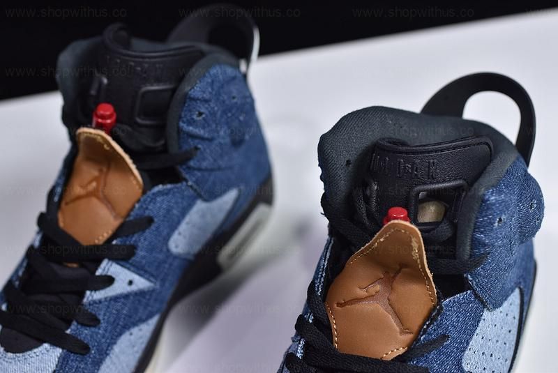 Air Jordan 6 AJ6 - Washed Denim