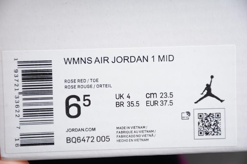 WMNS Air Jordan 1 AJ1 Mid - Magenta