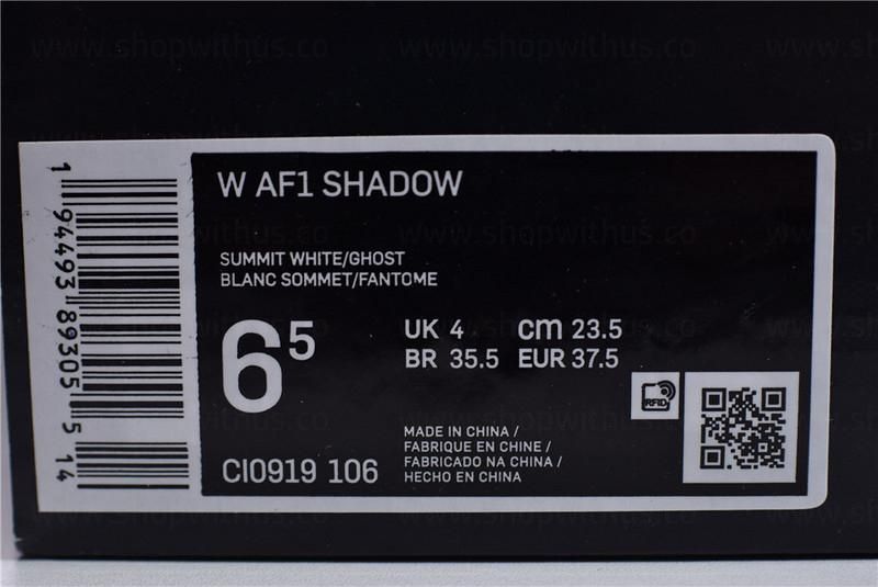 NikeWMNS Air Force 1 AF1 Shadow - Pastel
