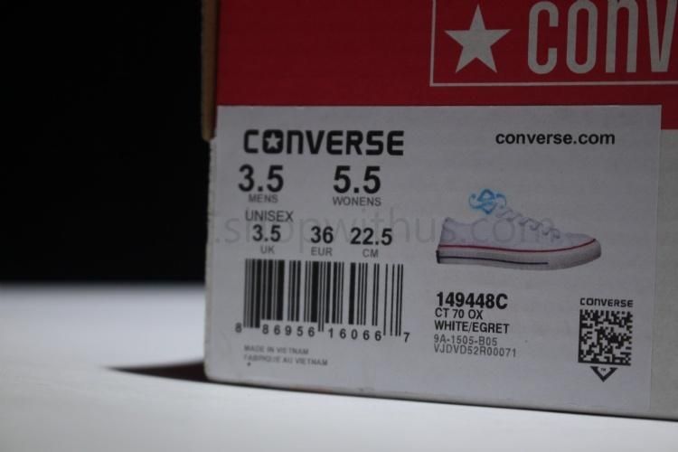 Converse Chuck Taylor All Star LES Color - White/Red/Black