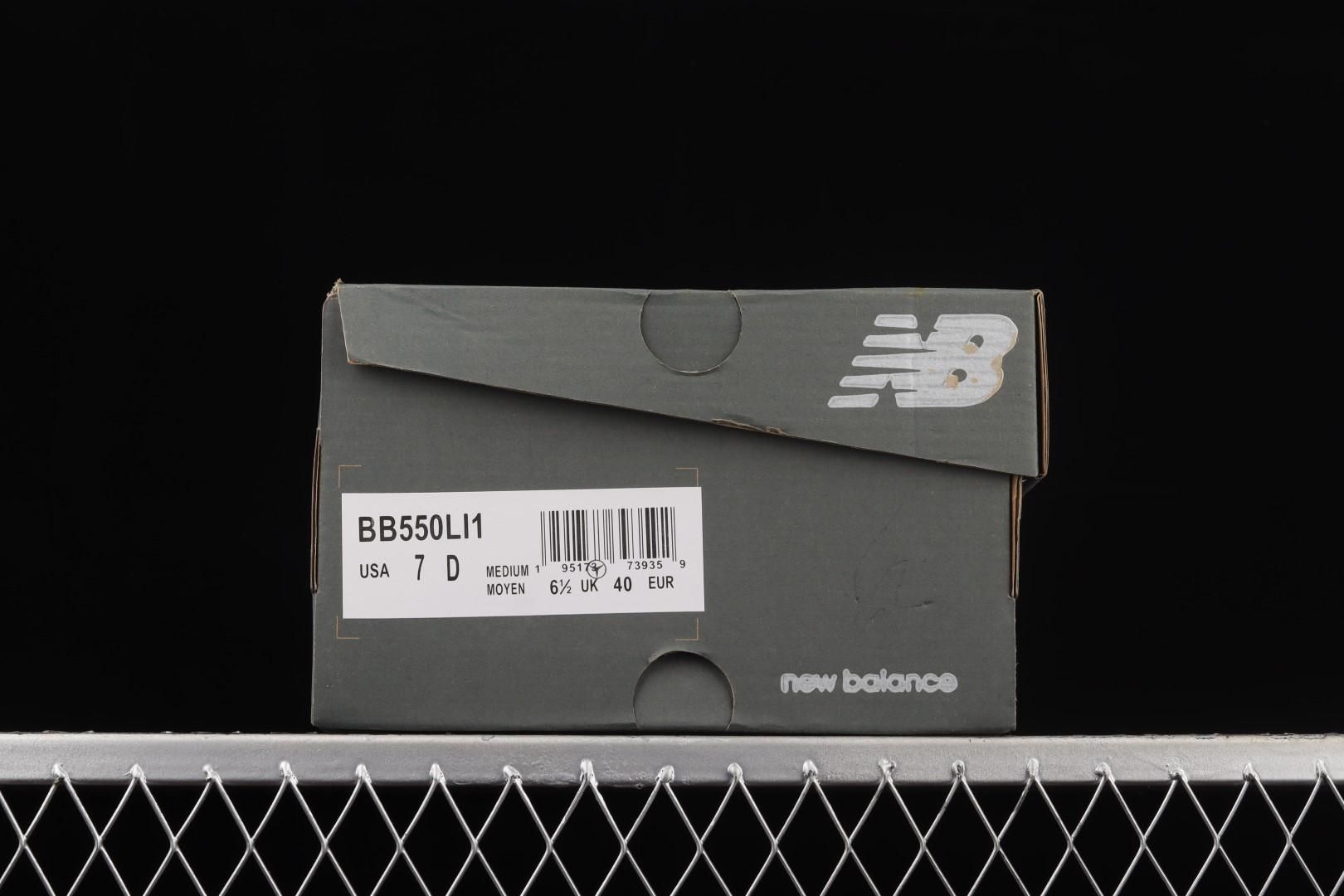New Balance 550 - Sea Salt Burgundy