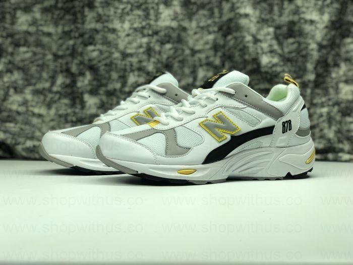 New Balance 878 - White/Yellow