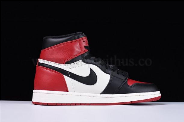 Air Jordan 1 AJ1 Retro High - Bred Toe