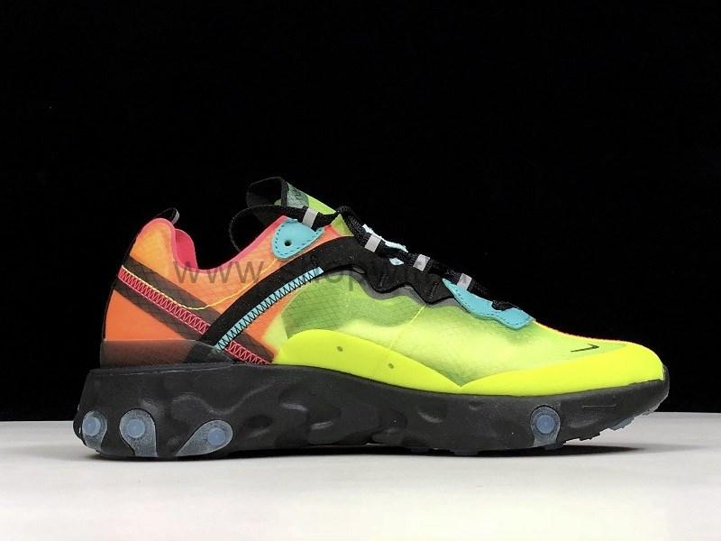 NikeReact Element 87 - Volt/Racer Pink