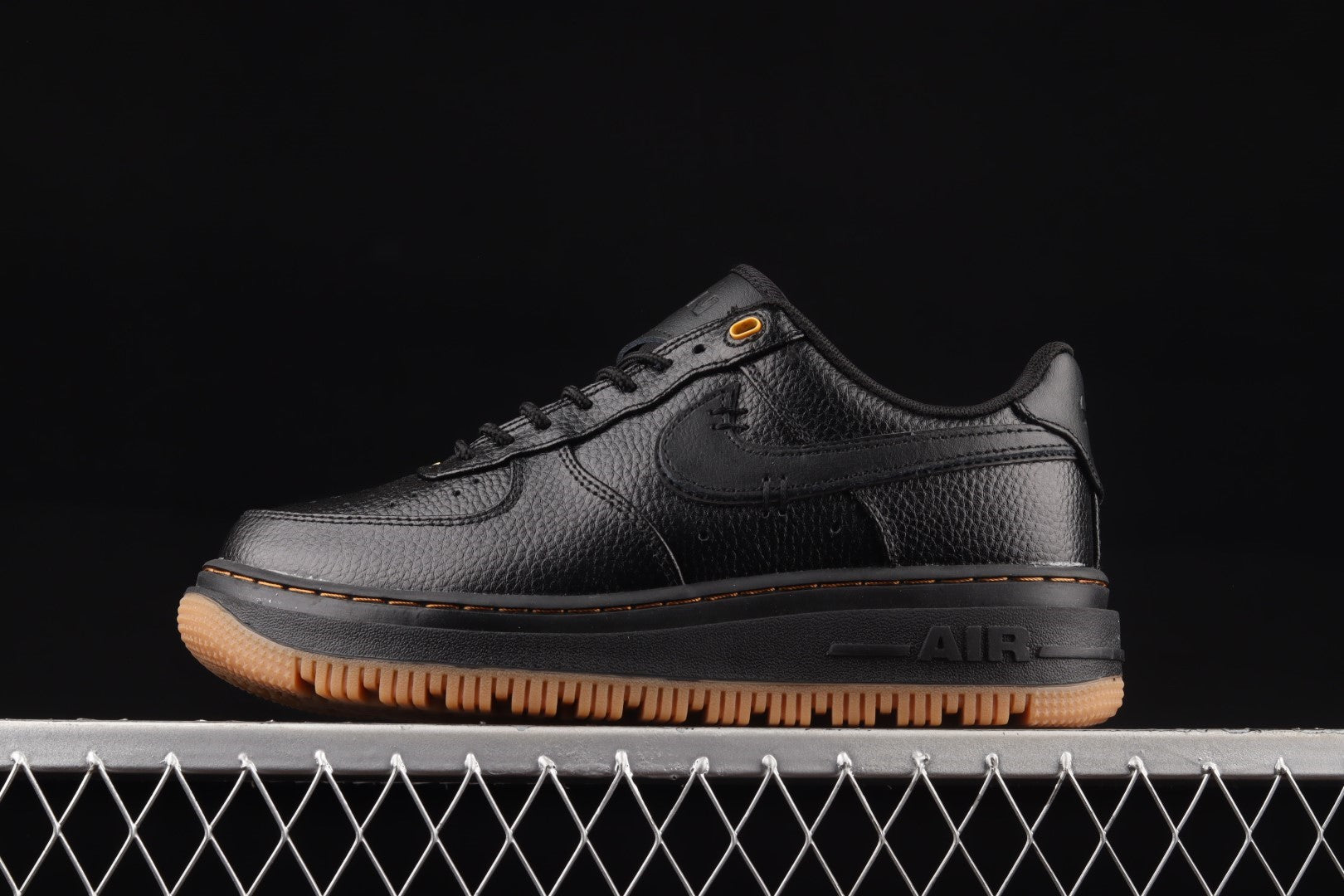 NikeMens Air Force 1AF1 Low - Luxe/Black Gum