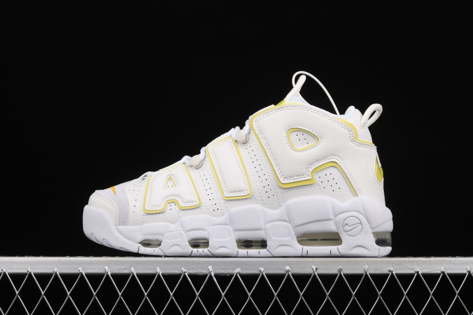 NikeMens Air More Uptempo - Light Citron