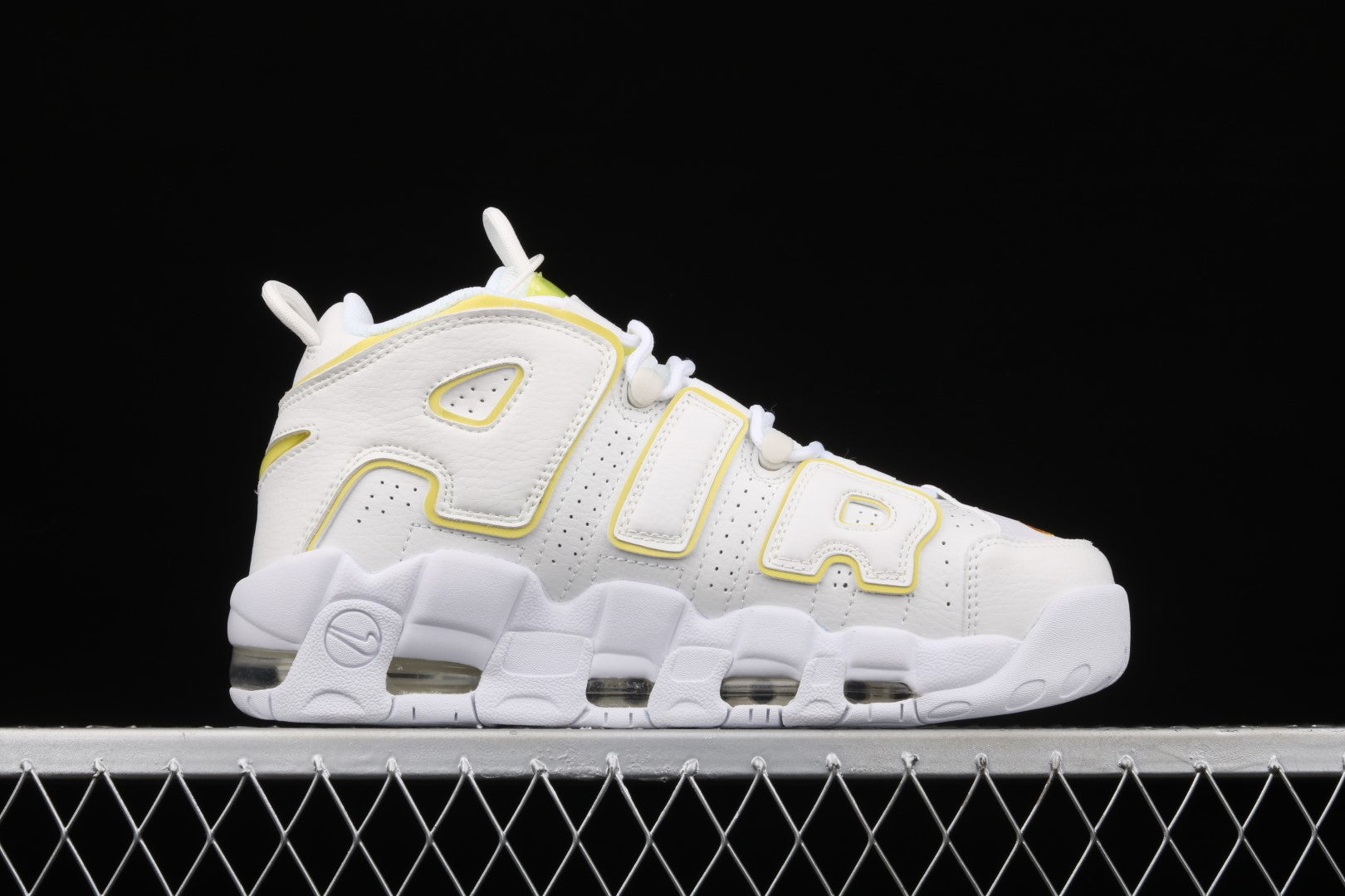 NikeMens Air More Uptempo - Light Citron