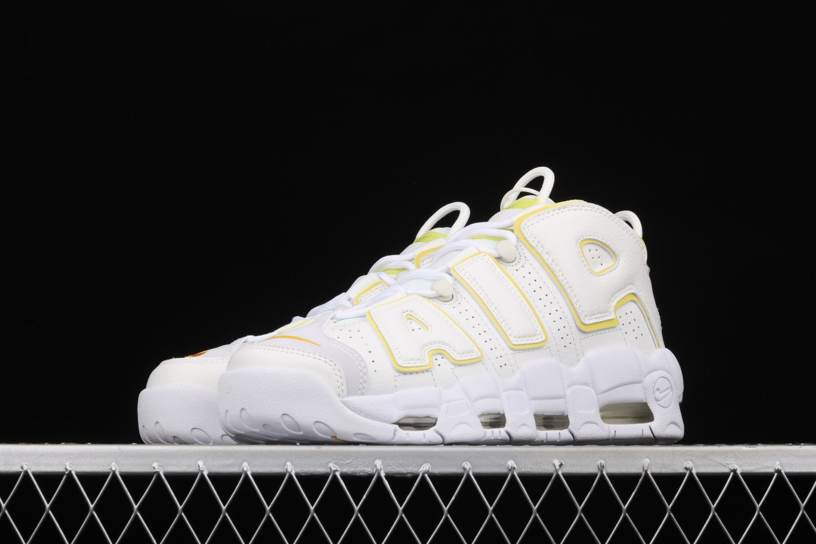 NikeMens Air More Uptempo - Light Citron