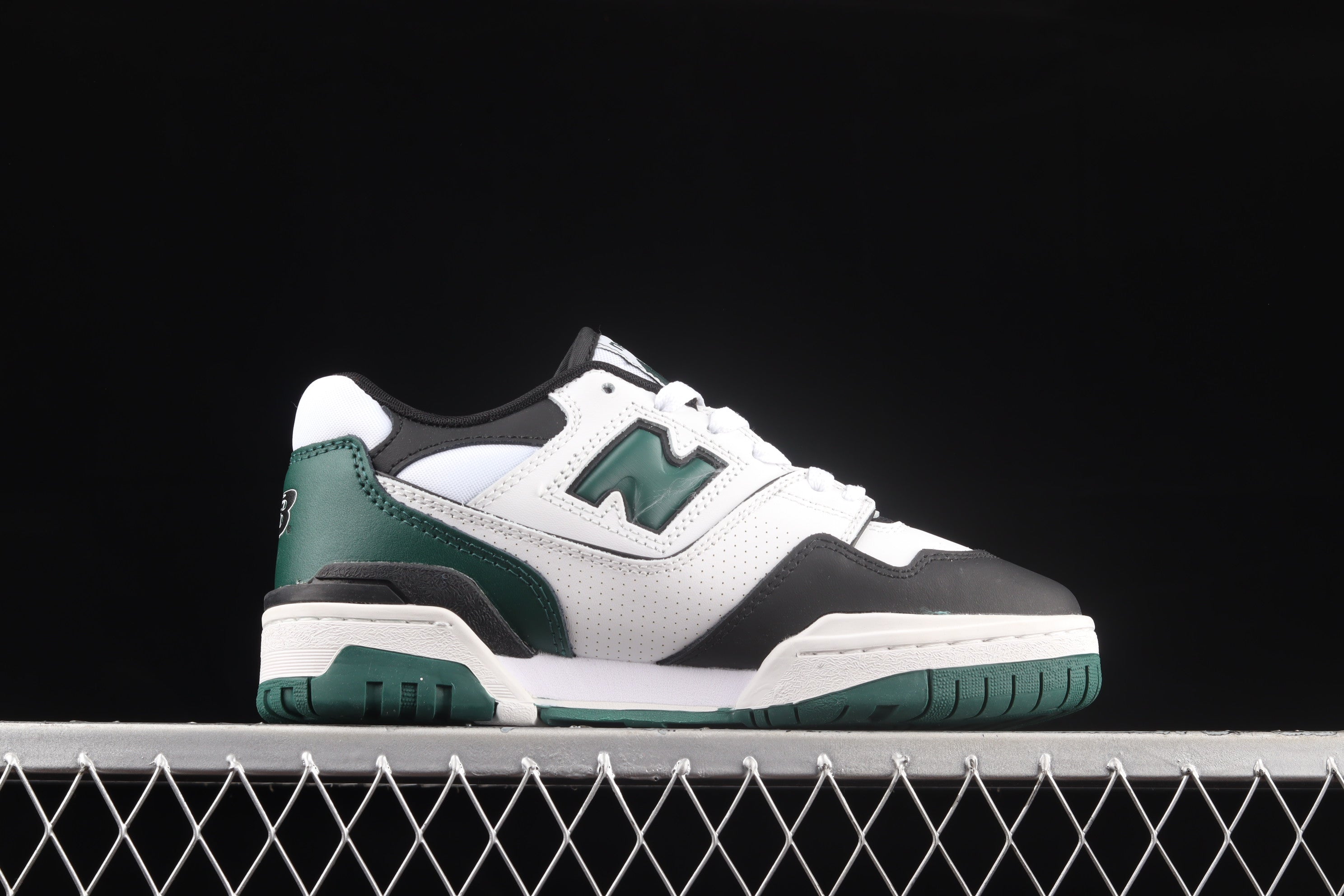 New Balance 550 - White/Green/Black