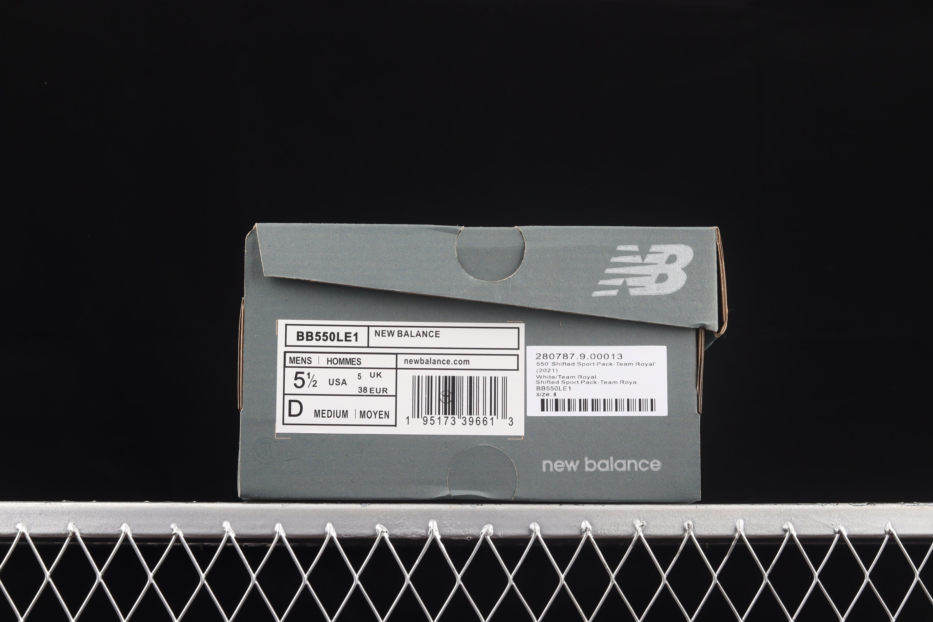 New Balance 550 - White/Green/Black