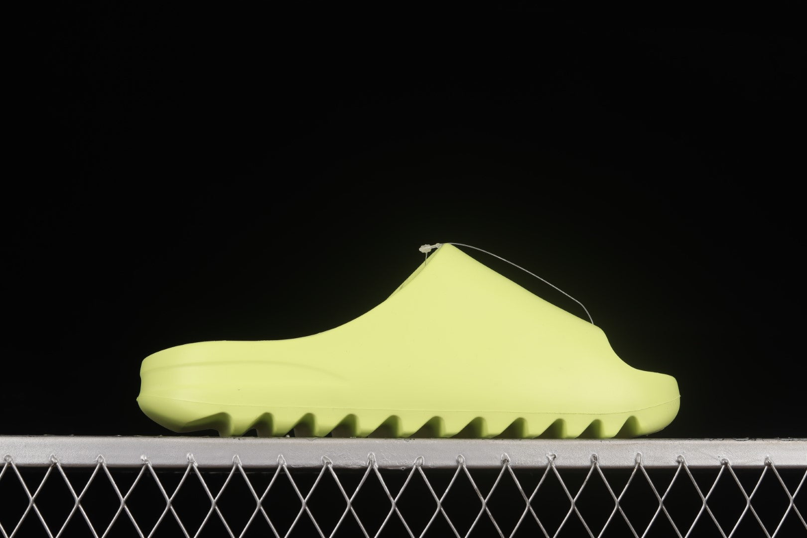 adidasMens Yeezy Slide - Glow Green