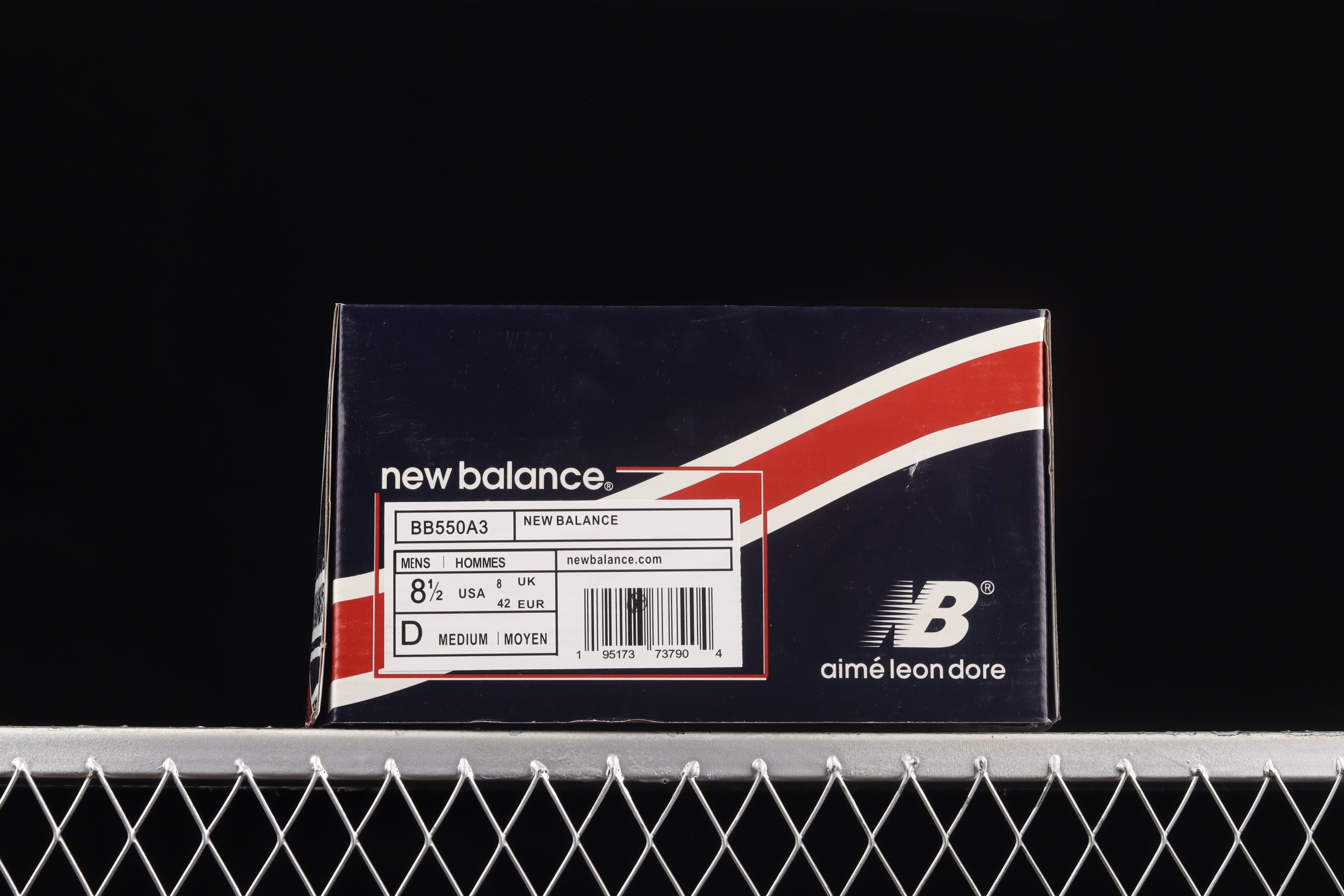 New Balance 550 X Aime Leon Dore - Red Navy