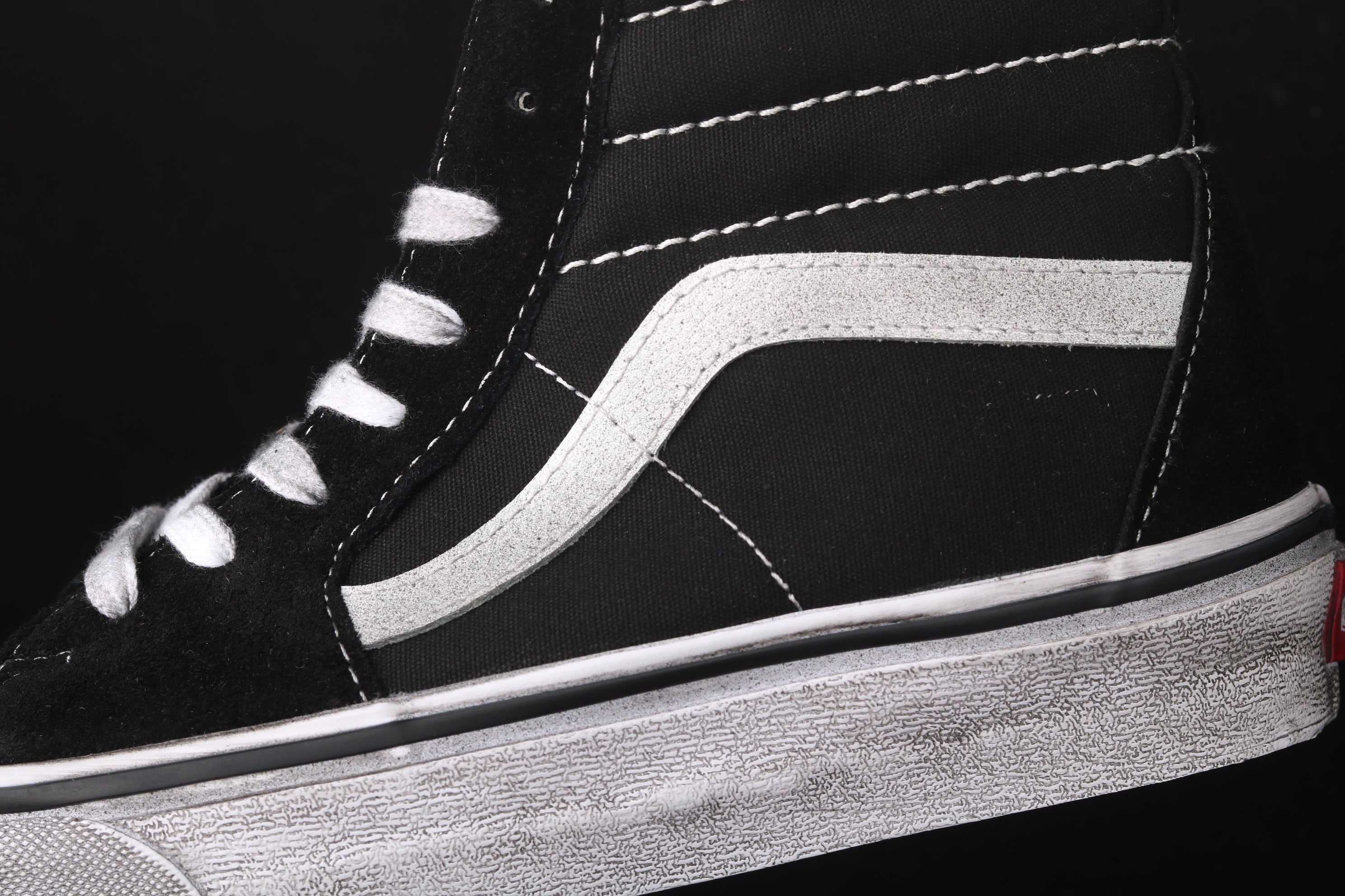 Vans Old Skool Long Ankle - Black/White