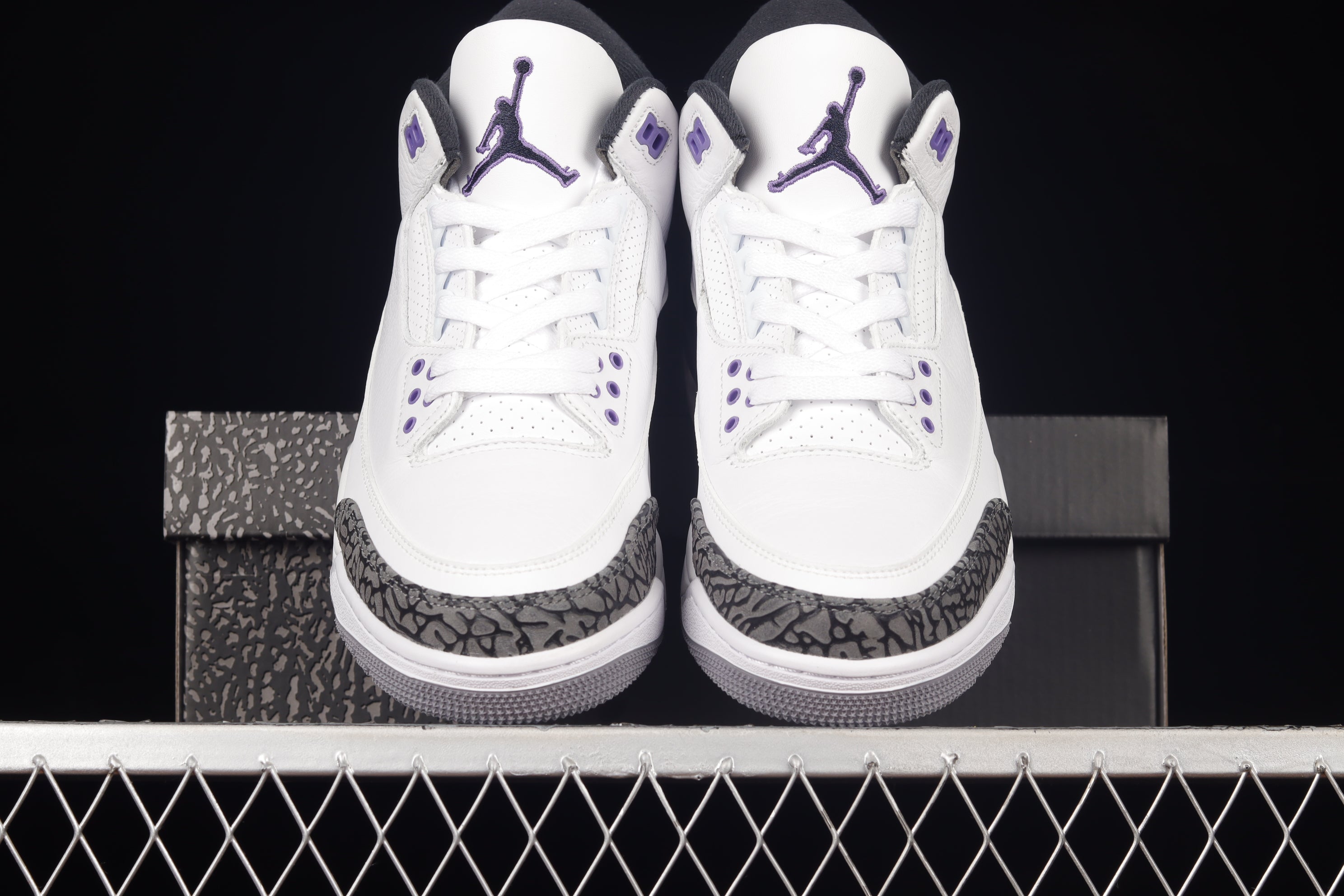 Air Jordan 3 AJ3 Retro - Dark Iris