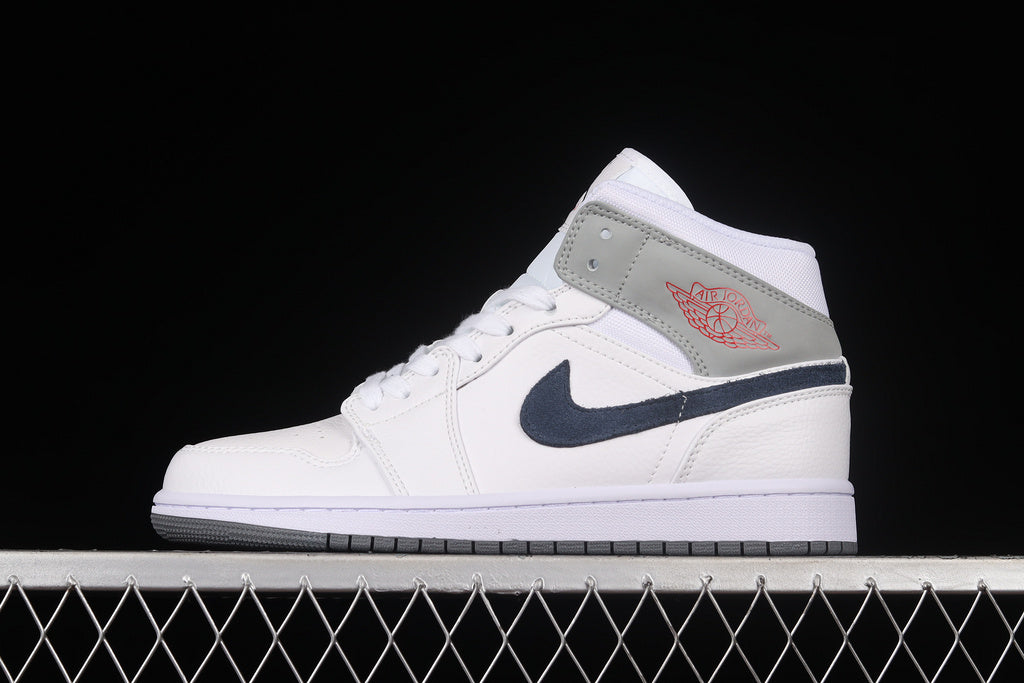 Air Jordan 1 AJ1 Mid Paris - White